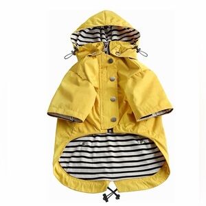 Sunny Paws Yellow Dog Raincoat
